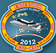 Click for Endeavour's Sunset Flight Page